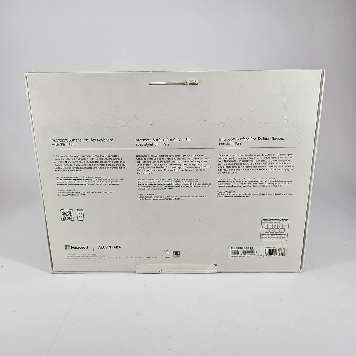 Microsoft Surface Pro 11 13" Snapdragon X 3.4GHz 16GB RAM 512GB SSD 2076 with Keyboard and Pen