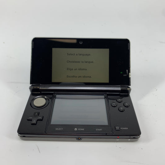 Nintendo 3DS Handheld Game Console CTR-001 Black CIB